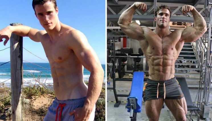from skinny to huge bro
